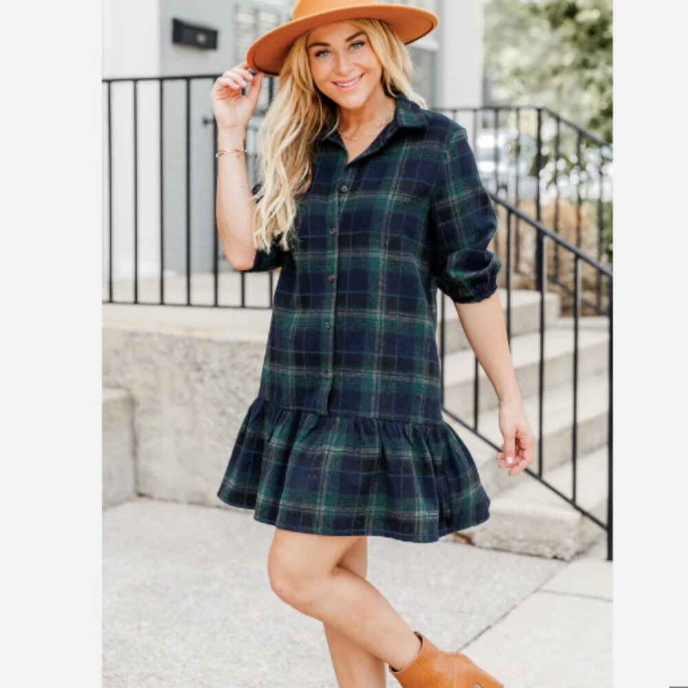 Flannel Dress